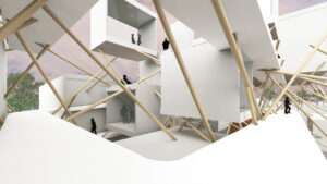 Random Sticks Art Gallery Architecture Design Grasshopper