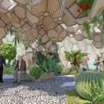 3D Voronoi Pavilion Grasshopper