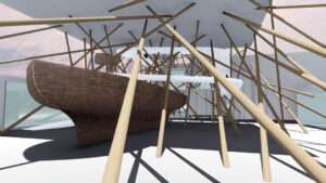 Random Sticks Art Gallery Architecture Design Grasshopper