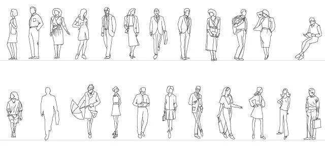 All People Elevation DWG - Image 3