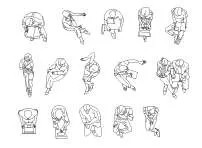 People Sitting – DWG