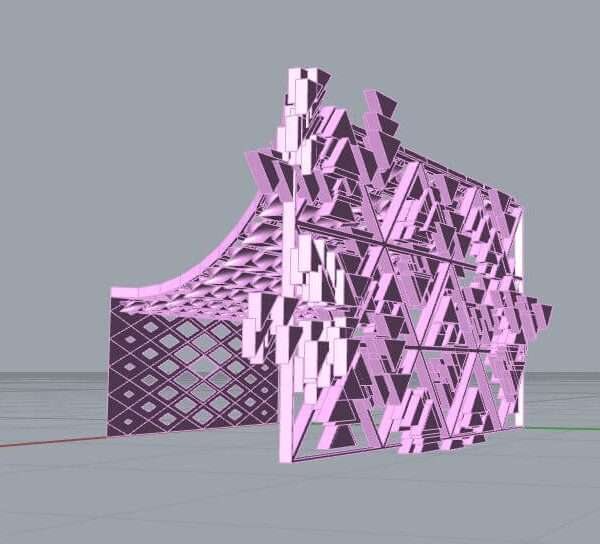 Grasshopper Parametric Pavilion Design