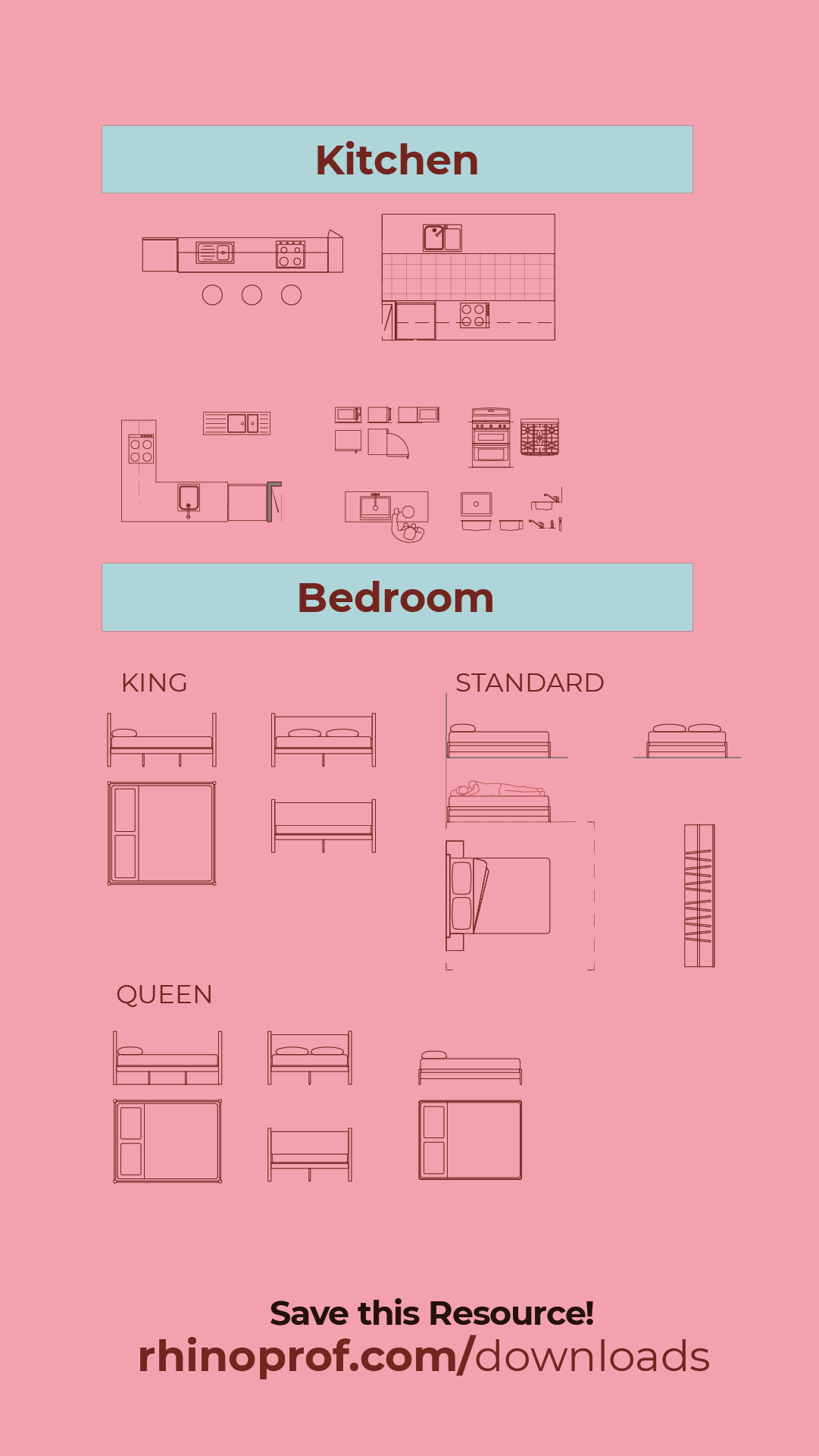 2D Rhino Template for Architects - Millimeters & Feet - Image 10
