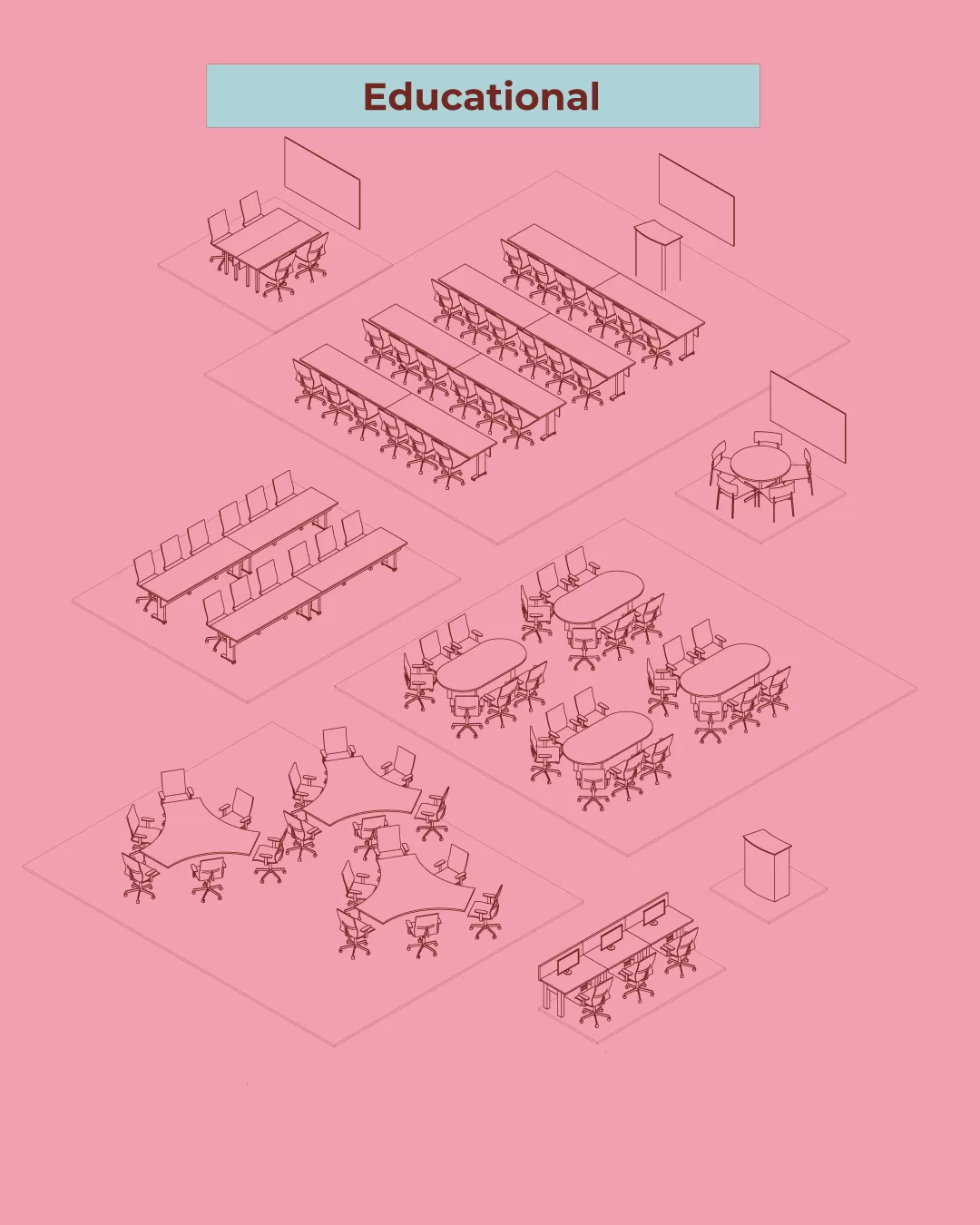 Rhino 3D Furniture Blocks - Image 5